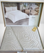 Фото №2 из 3 товара Жаккардовое покрывало с наволочками Nida Moda Box Серое