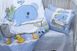 Фото №2 из 3 товара Постельное белье в детскую кроватку 100% Хлопок Whale