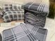 Фото №2 из 2 товара Комплект постельного белья Фланель Cotton Collection Kare Cizgi Grey