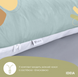 Фото №7 из 10 товара Мультифункциональная подушка для беременных Ideia Comfortable U-Shaped Мятный + Белый