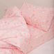 Фото №1 з 2 товару Комплект постільної білизни в ліжечко Viluta Ранфорс №22173 Рожевий