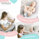 Фото №11 з 11 товару Подушка для вагітних та годування Papaella Сіра 8-31484*001