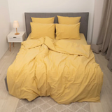 Картинка Комплект постельного белья Viluta Варена Хлопок Tiare Wash 56 Желтый
