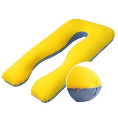 Фото Наволочка на подушку для вагітних Ideia Comfortable U-Shaped Жовтий-Джинс 8-35126*005