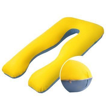 Фото Наволочка на подушку для беременных Ideia Comfortable U-Shaped Жовтий-Джинс