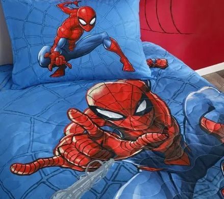 Фото Покривало підліткове з наволочкою TAC Disney Spiderman Focus Людина Павук p-60299816