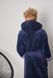 Фото №5 з 11 товару Дитячий махровий халат для хлопчика з каптуром Welsoft Графіт 4000