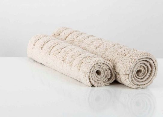 Фото Набор прямоугольных ковриков в ванную Shalla Dax Ekru Молочный
