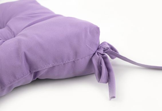Фото Сиреневая подушка для стула Руно