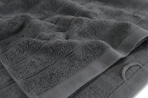 Фото Набір з 3-х махрових рушників Irya 100% Бавовна 500 г/м² Frizz Microline Antrasit Темно-сірий