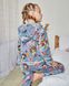 Фото №3 из 6 товара Детская махровая пижама Кингуруми Welsoft Серо Синяя 9000