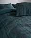 Фото №3 з 11 товару Комплект постільної білизни Limasso Stonewashed Coastal Trio Dark Green