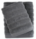 Фото №2 з 6 товару Набір з 3-х махрових рушників Irya 100% Бавовна 500 г/м² Frizz Microline Antrasit Темно-сірий