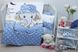 Фото №1 з 3 товару Постільна білизна в дитяче ліжечко 100% Бавовна Sweet Sleeper Blue
