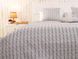 Фото №3 з 6 товару Двостороннє стьобане покривало Grey Braid Руно Р360.52_Grey Braid