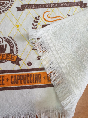 Фото Набір з 12-ти махрових рушників 100% Бавовна Cafe Coffee 20027