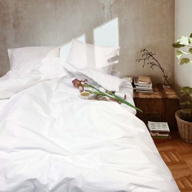 Фото Комплект постельного белья Viluta Ранфорс Однотонный Белый