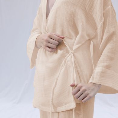 Фото Женская рубашка кимоно Penelope Kisa Лососевая