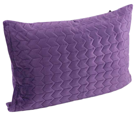 Фото Велюровий чохол на подушку Руно Velour Violet​ Фіолетовий