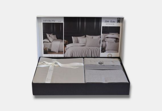 Фото Постельное белье La Romano Silk Satin Myron Ash
