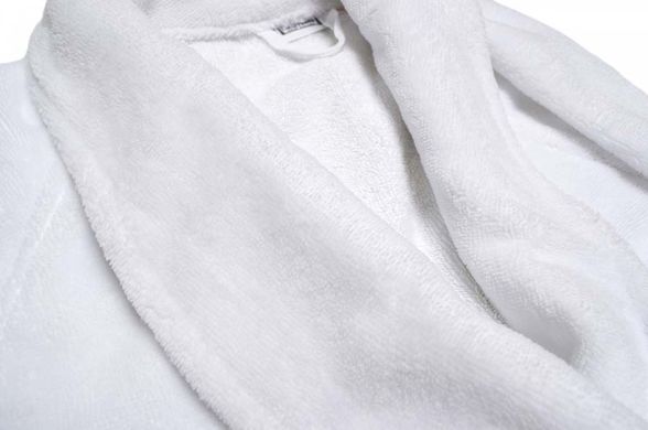 Фото Махровий довгий халат Soft Collection Велюр V1 100% Бавовна Білий