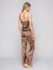 Фото №2 з 3 товару Жіночий комплект-піжама з мереживом Велюр Serenade Капучино 5054