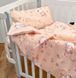Фото №3 из 6 товара Комплект постельного белья в кроватку Viluta Ранфорс №23232 Розовый