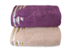 Фото №1 из 2 товара Махровое персиковое полотенце Leaves 100% Хлопок Phillipus