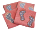 Фото №1 з 3 товару Рушник-килимок для ніг махровий 100% Бавовна 650 г Кораловий Ніжки