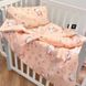 Фото №2 из 6 товара Комплект постельного белья в кроватку Viluta Ранфорс №23232 Розовый