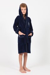 Фото Подростковый бамбуковый халат Lacivert Синий