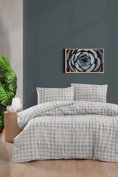 Фото Постельное белье First Choice Flanel Sadora Beige Фланель 100% Хлопок