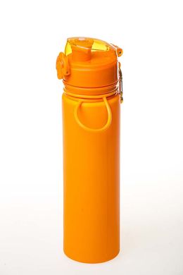 Фото Пляшка силіконова Tramp 700ml, помаранчева