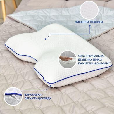 Фото Ортопедическая подушка с эффектом памяти Memory Foam