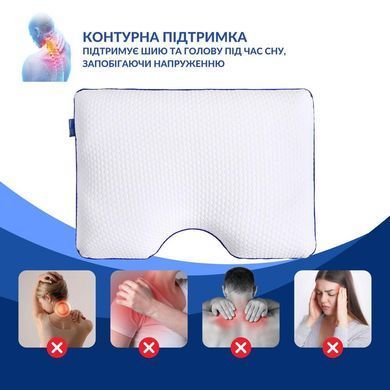 Фото Ортопедическая подушка с эффектом памяти Memory Foam