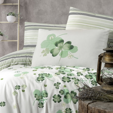 Фото Постельное белье Chance Turquoise Ранфорс De Luxe First Choice
