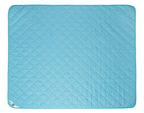 Фото Облегченное силиконовое одеяло Легкость Руно Голубое