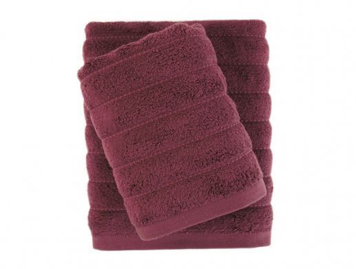 Фото Рушник махровий Irya 100% Бавовна 500 г Frizz Microline Bordo Бордовий 10912926110606
