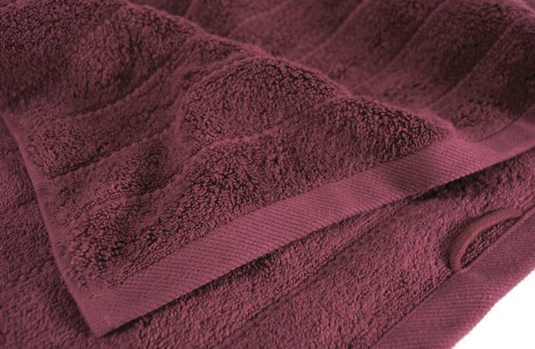 Фото Рушник махровий Irya 100% Бавовна 500 г Frizz Microline Bordo Бордовий 10912926110606