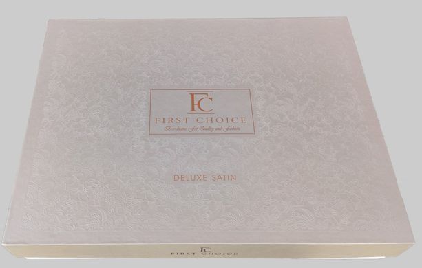 Фото Постільна білизна First Choice Сатин Люкс 100% Бавовна Timeless Dark Green m018277