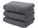 Фото №1 из 5 товара Полотенце махровое 100% Хлопок 550 г/м&sup2; Lotus Отель Premium Microcotton Antrasit Темно-серое