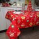 Фото №2 из 8 товара Новогодняя грязеотталкивающая скатерть Christmas Balls