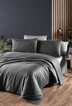 Фото Постельное белье First Choice Сатин Люкс 100% Хлопок Timeless Anthracite