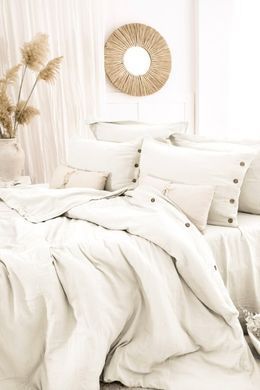 Фото Комплект постельного белья Муслин Saheser Jacquard Vetro Cream