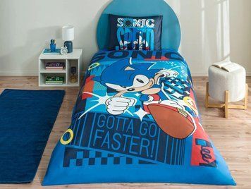 Фото Постельное белье TAC Disney Ranforce Ранфорс 100% Хлопок Sonic Classic