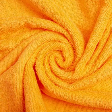 Фото Оранжевое махровое полотенце Версаче Ideia 100% Хлопок 380г