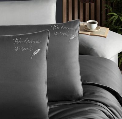 Фото Постельное белье First Choice Сатин Люкс 100% Хлопок Timeless Anthracite