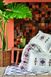 Фото №2 з 3 товару Постільна білизна з вишивкою Ранфорс 100% Бавовна Karaca Home Samsa Kiremit