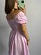 Фото №8 из 11 товара Романтическое розовое платье-корсет из муслина