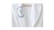 Фото №3 з 3 товару Махровий халат з каптуром Irya 100% Бавовна Lavanta Beyaz Білий
